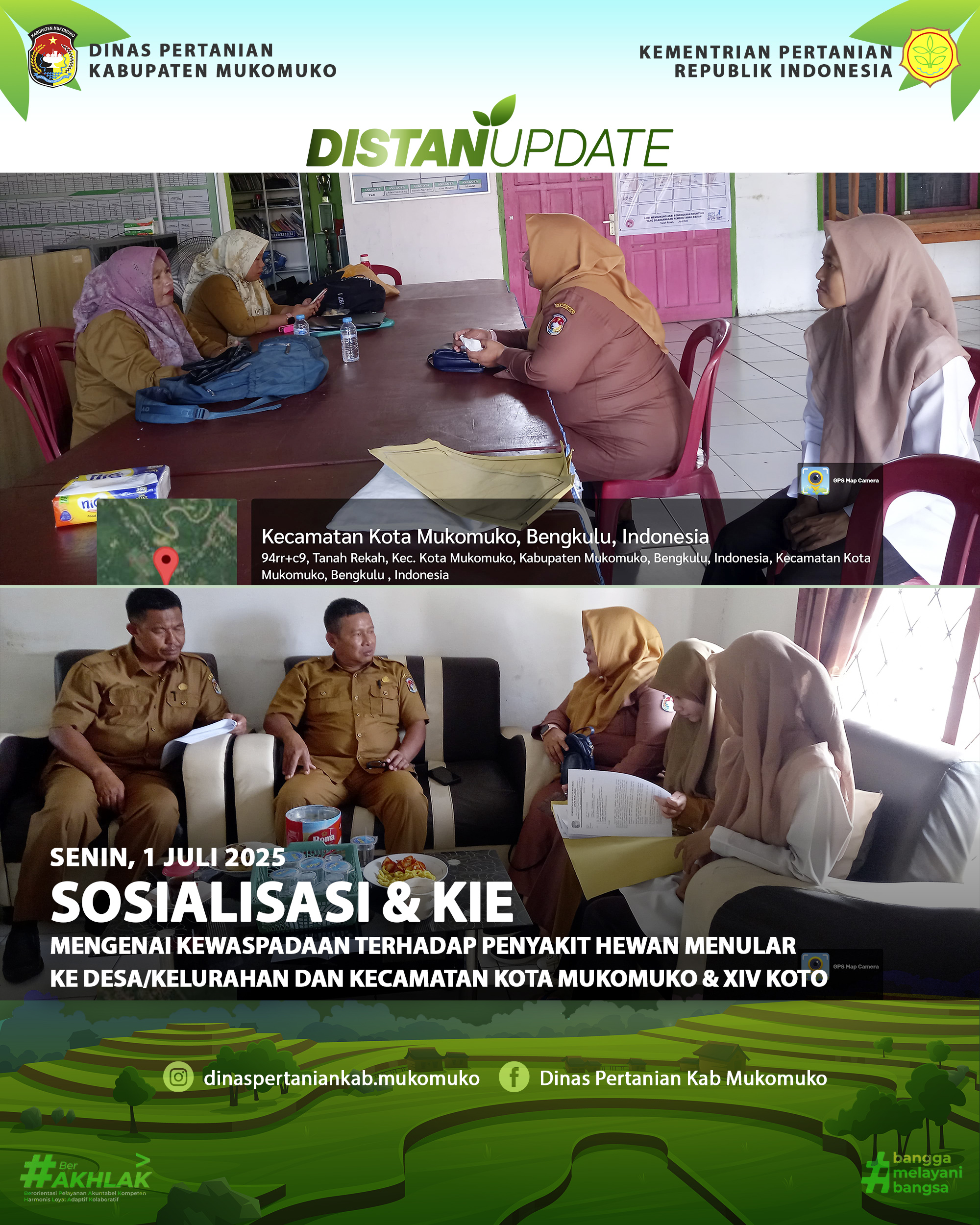 SOSIALISASI PENYAKIT HEWAN TERNAK MENULAR