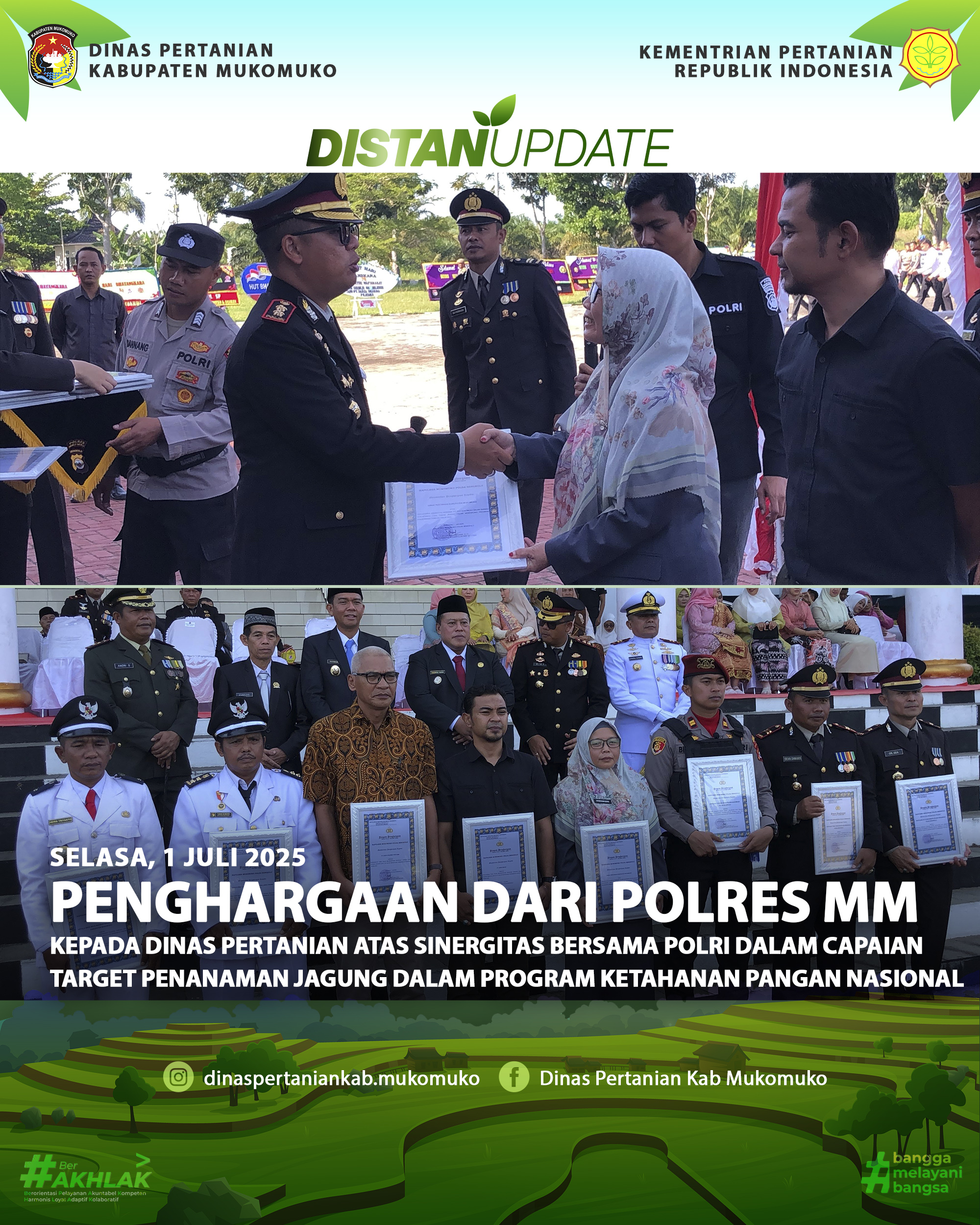 PENGHARGAAN DARI POLRES MUKOMUKO